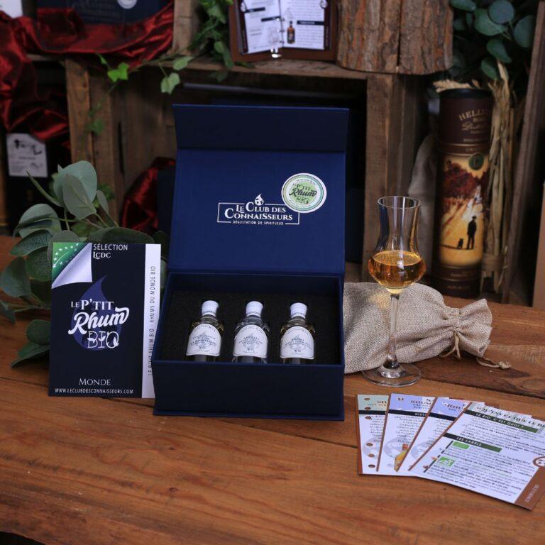 COFFRETS P'TIT RHUMS BIO LE CLUB DES CONNAISSEURS 1
