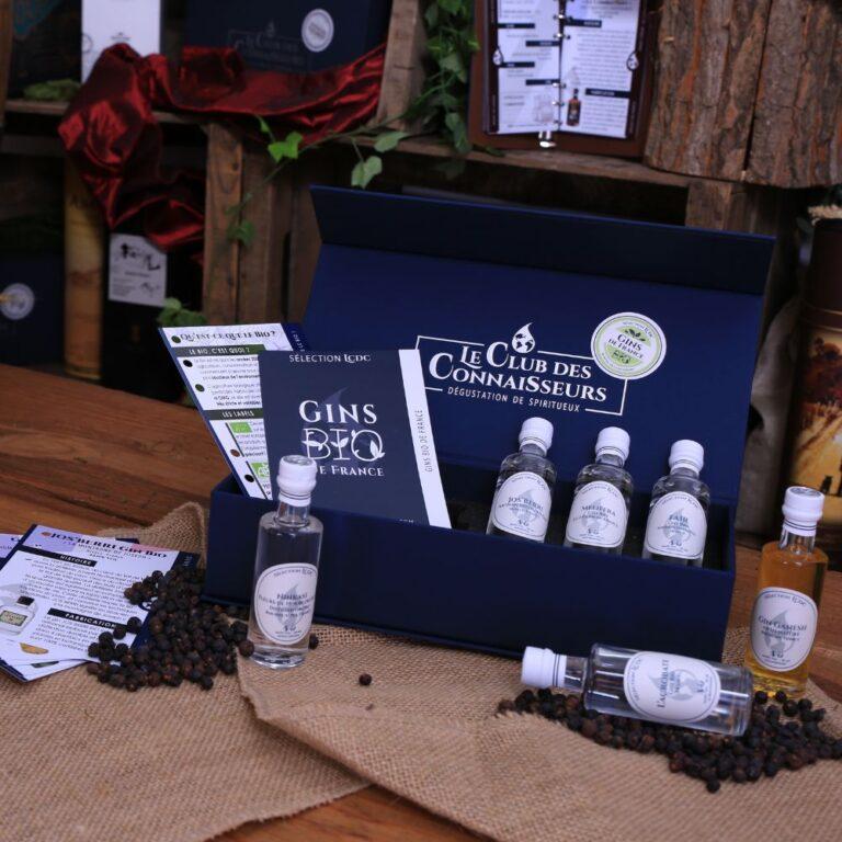 COFFRETS GIN BIO DE FRANCE LE CLUB DES CONNAISSEURS 1