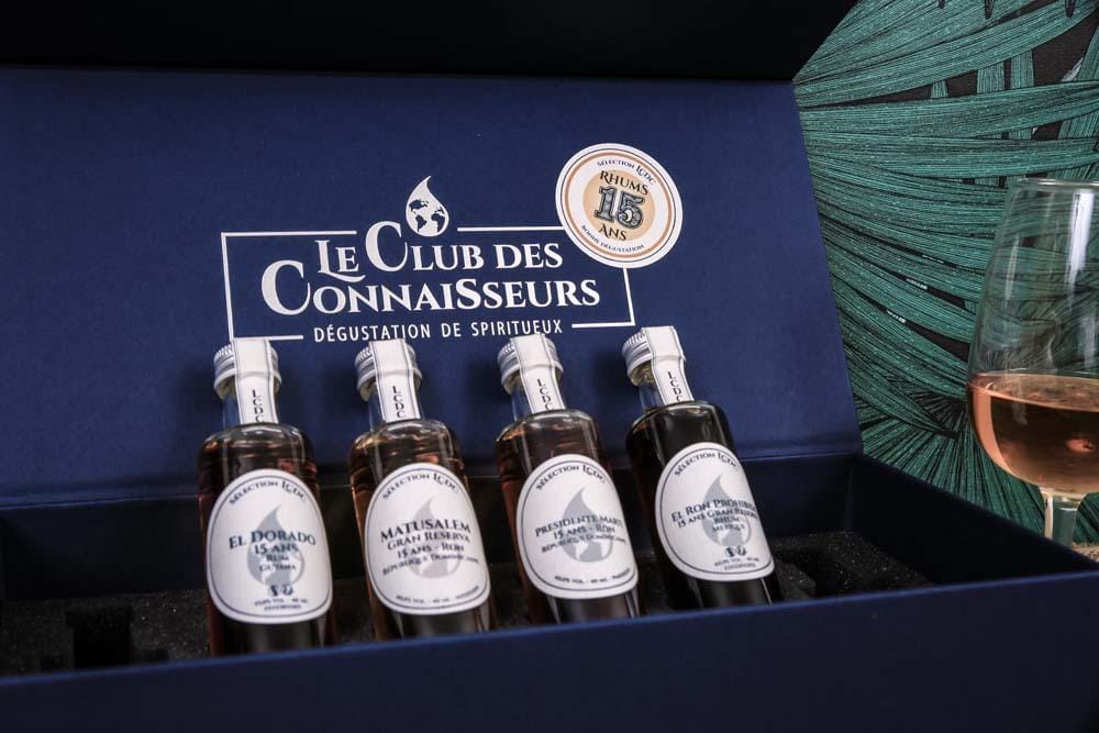 le club des connaisseurs coffret degustation Rhums 15 ans - El Dorado 15 ans