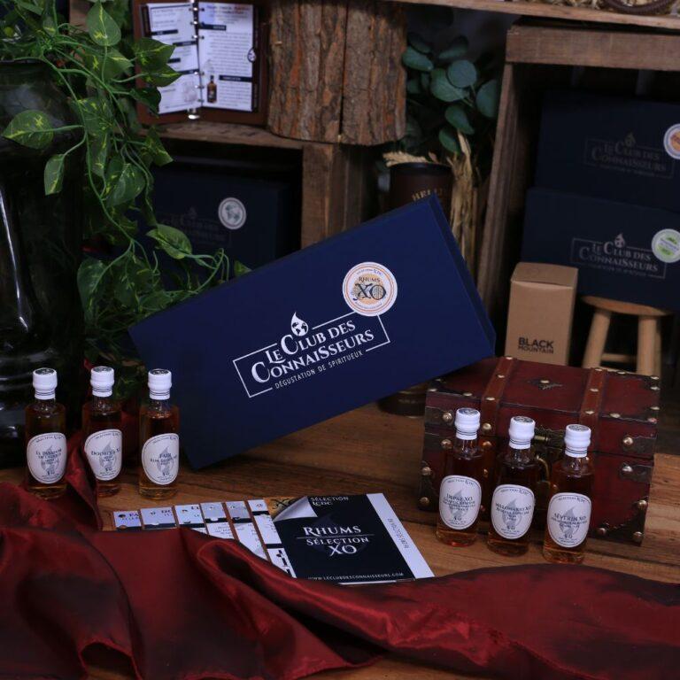 COFFRETS RHUMS XO LE CLUB DES CONNAISSEURS 1