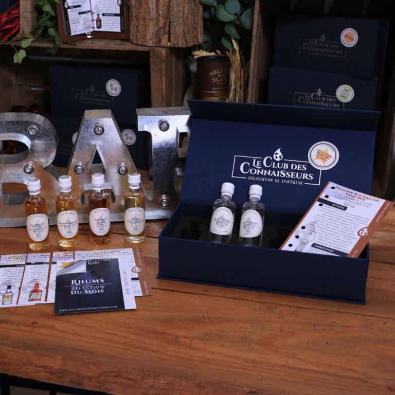 COFFRETS RHUMS DU MOIS LE CLUB DES CONNAISSEURS 3