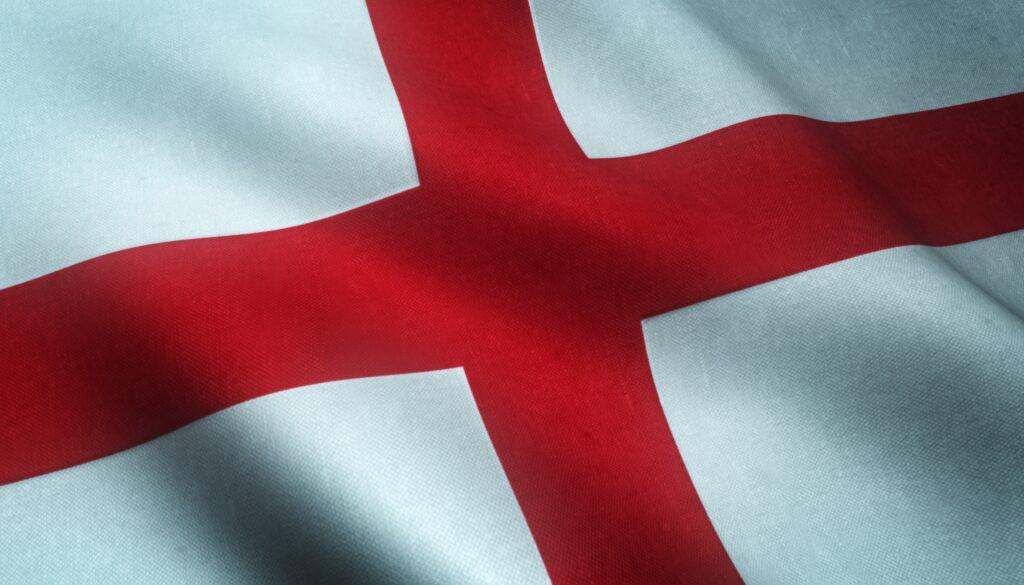 closeup shot of the waving flag of england with in 2022 12 31 05 17 45 utc