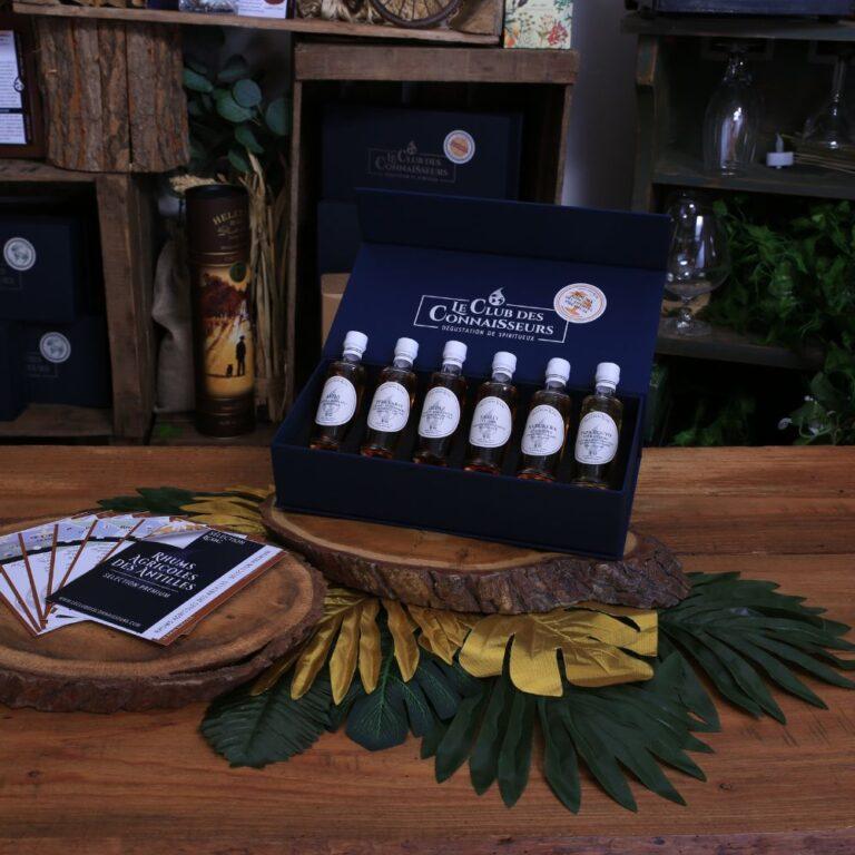 COFFRETS RHUMS AGRICOLES PREMIUM LE CLUB DES CONNAISSEURS 1