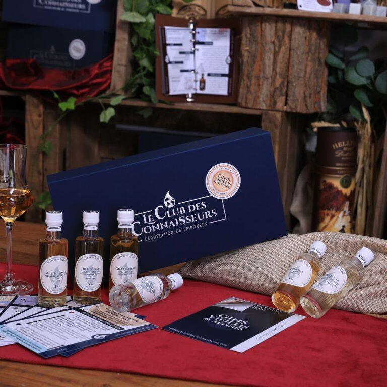 COFFRETS GINS VIEILLIS AFFINÉS LE CLUB DES CONNAISSEURS 3