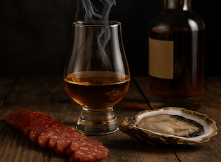 accord met et whisky tourbé