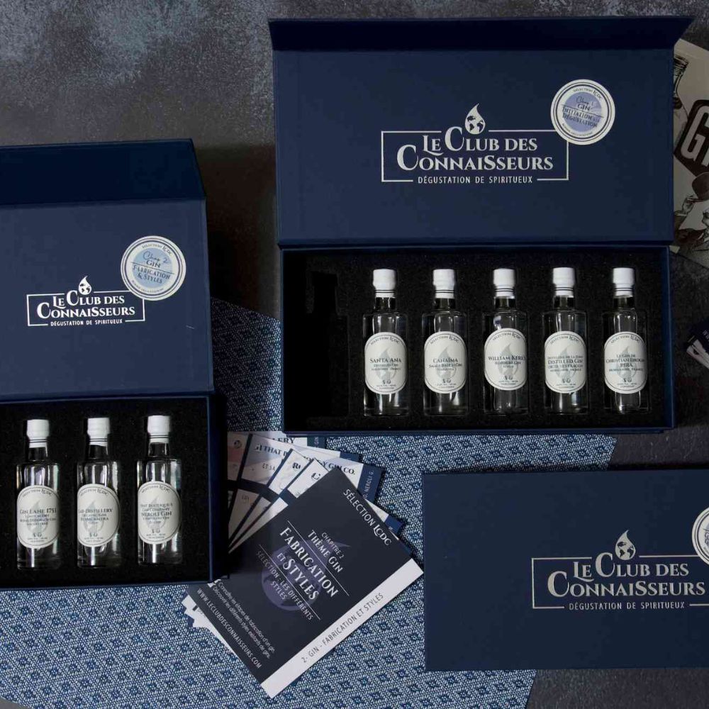 Abonnement Dégustation gin Le Club des Connaisseurs