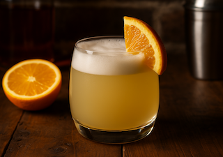 whisky sour cocktail