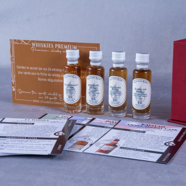 Tour du Monde whisky d'exception 2024 Le Club des Connaisseurs Fiches dégustation détaillées et ludiques