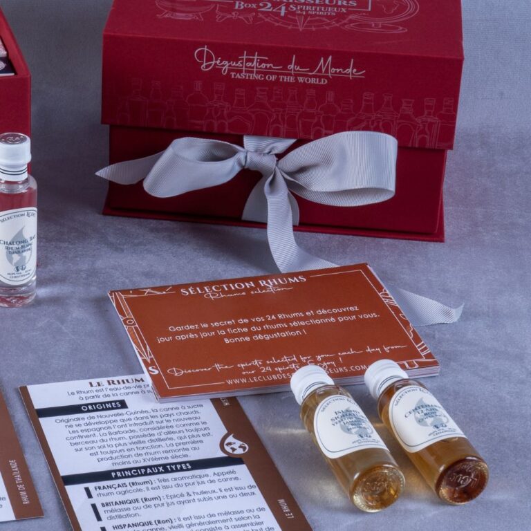 Tour du monde Rhums 2024 Le Club des Connaisseurs Fiches dégustation détaillées et ludiques