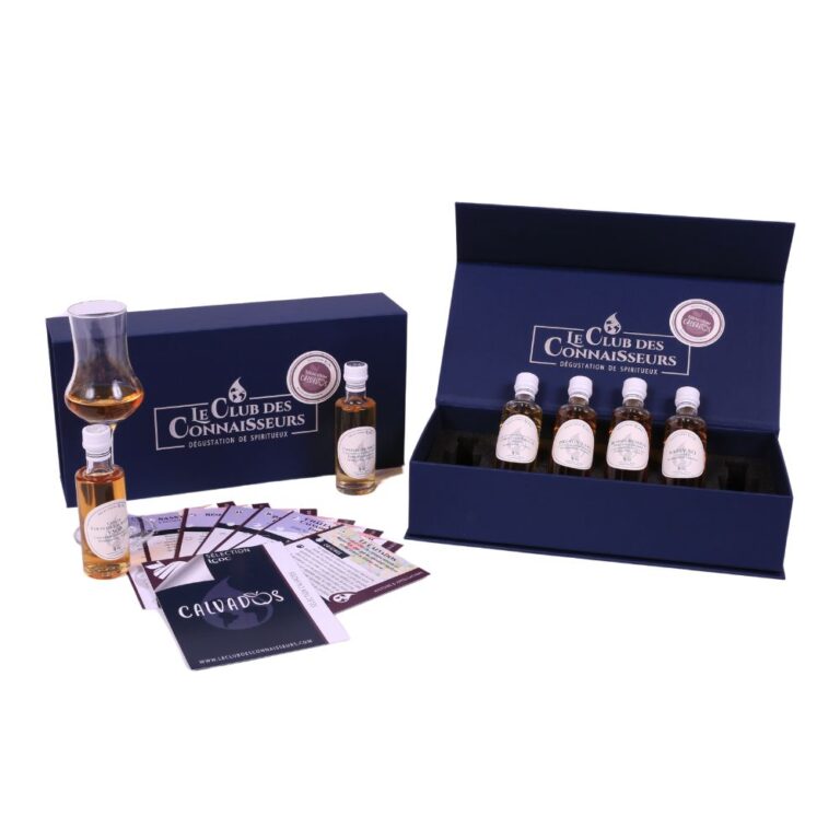Coffret calvados préaux 3 ans busnel reserve sassy XO Le Club des Connaisseurs (4)