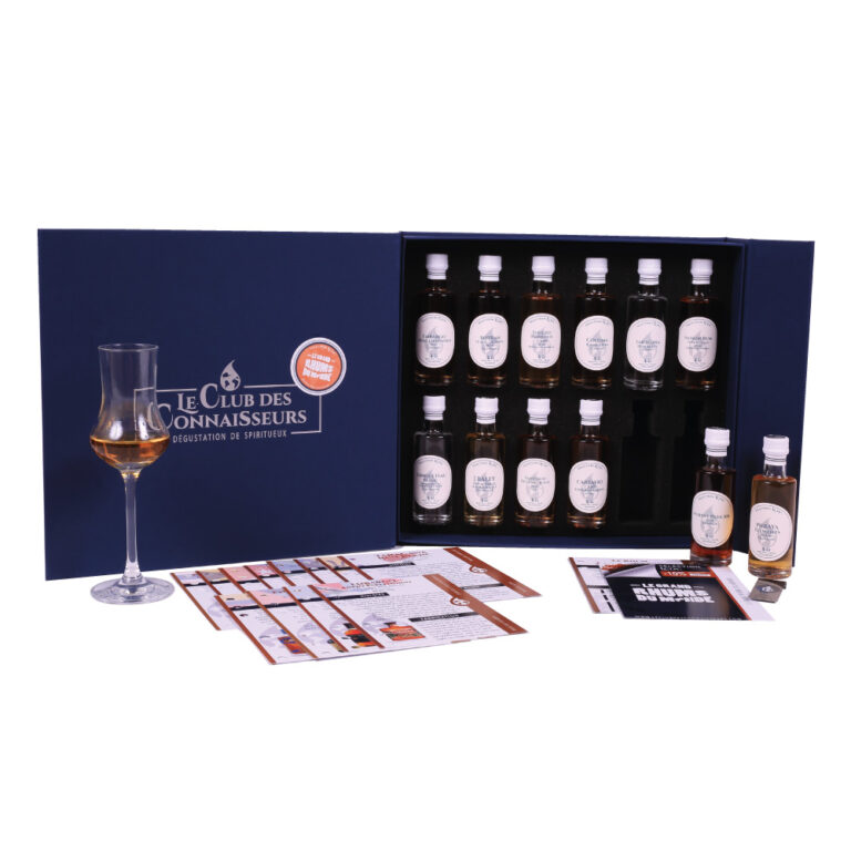 Le Grand Coffret Dégustation Rhums du Monde Le Club des Connaisseurs Fiches Dégustation Coffret luxe