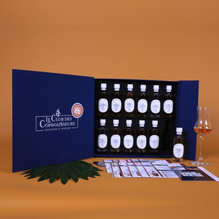 Le Grand Coffret Rhums Du Monde Le Club des Connaisseurs Idée Cadeau Homme Fête des Pères Noel