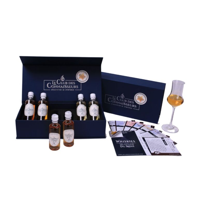 Coffret Dégustation Whiskies du Mois Le Club des Connaisseurs Idée cadeau pour amateur de whisky
