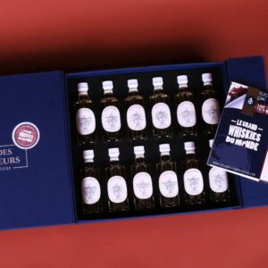 Coffret Le Grand Whiskies du Monde 12 x 40 ml Le Club des Connaisseurs Coffret luxe cadeau homme